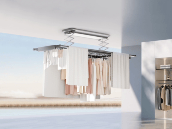 衣体验——衣被同晒才是真爱智能晾衣架：盼盼重新定义晾(图4)